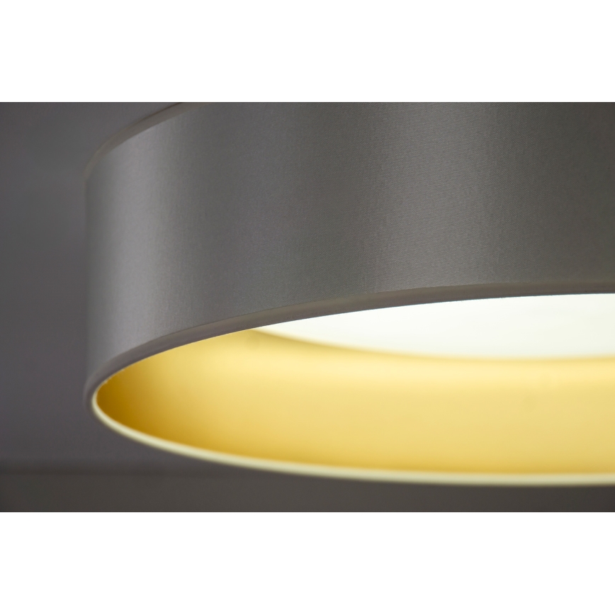 Duolla - LED lubinis šviestuvas ROLLER LED/24W/230V diametras 45 cm sidabras/auksas