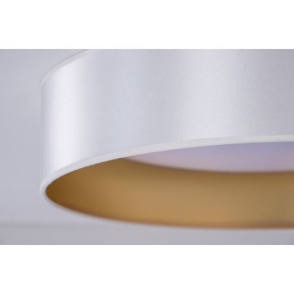 Duolla - LED lubinis šviestuvas ROLLER LED/24W/230V diametras 45 cm sidabras/auksas