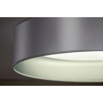 Duolla - LED lubinis šviestuvas ROLLER LED/24W/230V diametras 45 cm sidabras