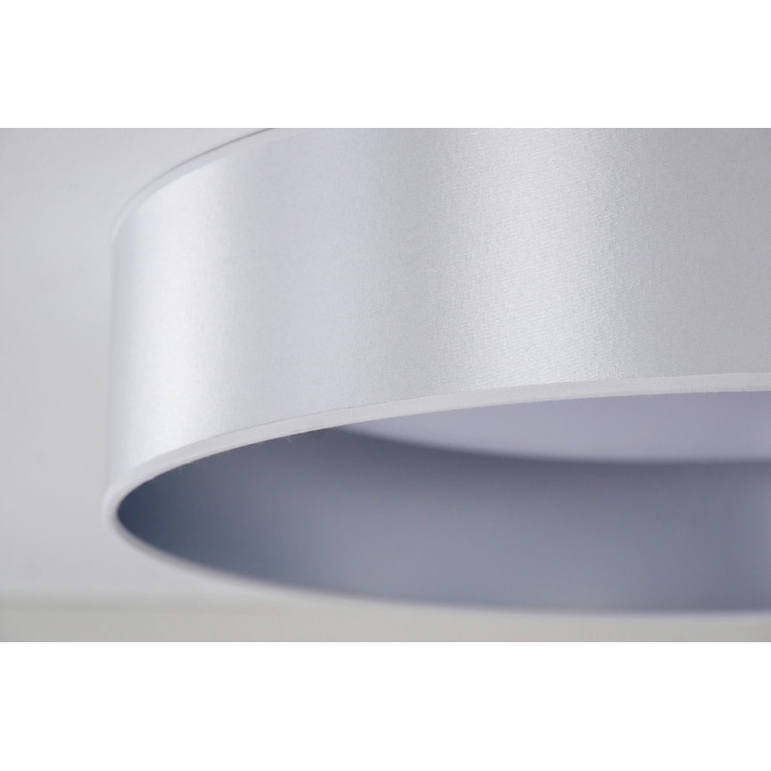 Duolla - LED lubinis šviestuvas ROLLER LED/24W/230V diametras 45 cm sidabras