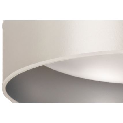 Duolla - LED lubinis šviestuvas ROLLER LED/24W/230V diametras 45 cm sidabras