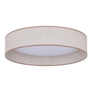 Duolla - LED lubinis šviestuvas ROLLER LED/24W/230V diametras 45 cm smėlio spalva