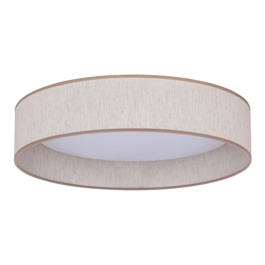 Duolla - LED lubinis šviestuvas ROLLER LED/24W/230V diametras 45 cm smėlio spalva