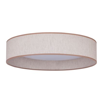 Duolla - LED lubinis šviestuvas ROLLER LED/24W/230V diametras 45 cm smėlio spalva