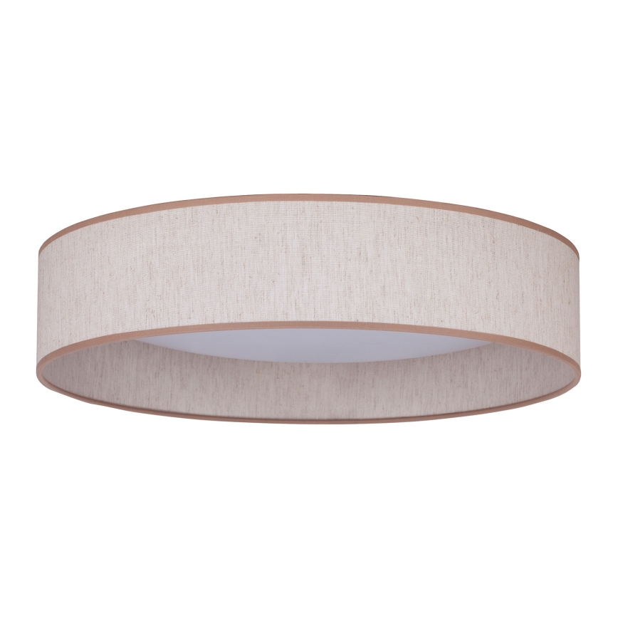 Duolla - LED lubinis šviestuvas ROLLER LED/24W/230V diametras 45 cm smėlio spalva