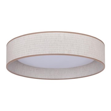 Duolla - LED lubinis šviestuvas ROLLER LED/24W/230V diametras 45 cm smėlio spalva