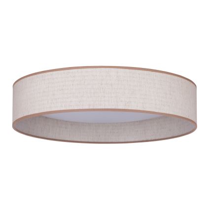 Duolla - LED lubinis šviestuvas ROLLER LED/24W/230V diametras 45 cm smėlio spalva