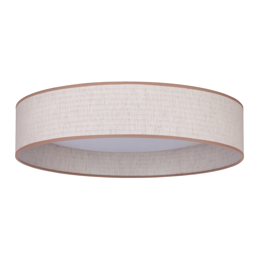 Duolla - LED lubinis šviestuvas ROLLER LED/24W/230V diametras 45 cm smėlio spalva