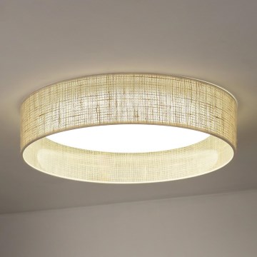 Duolla - LED lubinis šviestuvas ROLLER LED/24W/230V diametras 45 cm smėlio spalva