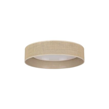 Duolla - LED lubinis šviestuvas ROLLER LED/24W/230V diametras 45 cm smėlio spalva