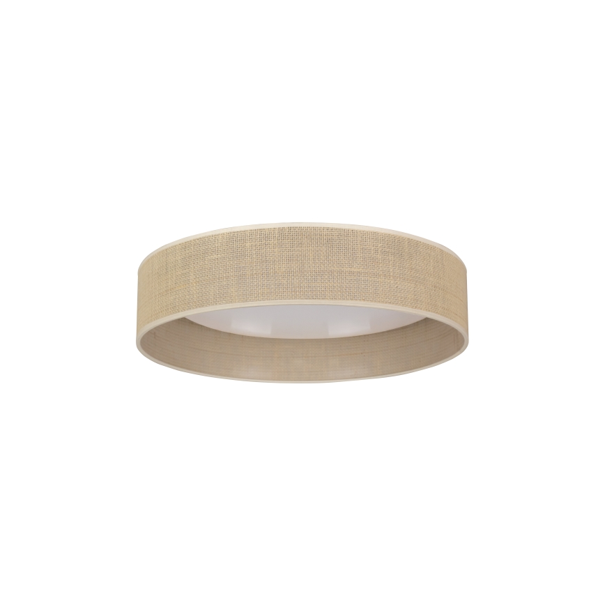 Duolla - LED lubinis šviestuvas ROLLER LED/24W/230V diametras 45 cm smėlio spalva