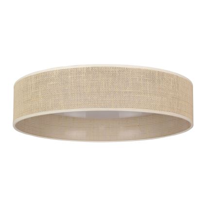 Duolla - LED lubinis šviestuvas ROLLER LED/24W/230V diametras 45 cm smėlio spalva