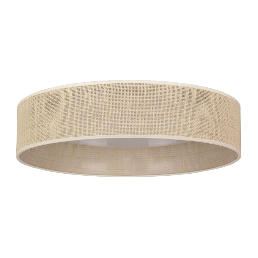 Duolla - LED lubinis šviestuvas ROLLER LED/24W/230V diametras 45 cm smėlio spalva