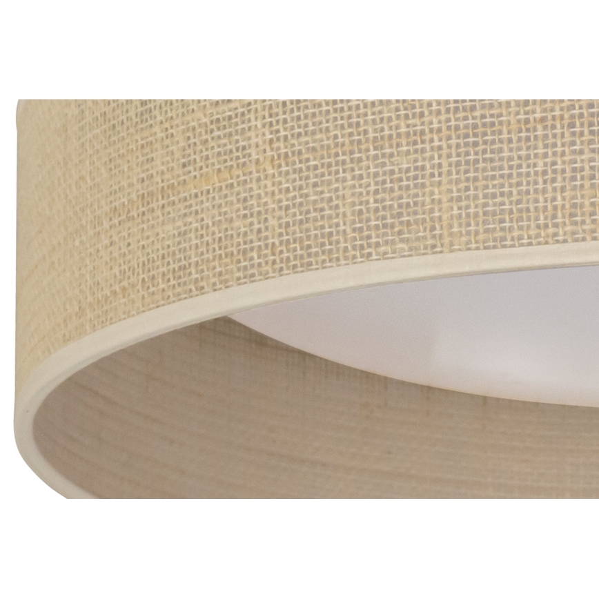 Duolla - LED lubinis šviestuvas ROLLER LED/24W/230V diametras 45 cm smėlio spalva