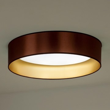 Duolla - LED lubinis šviestuvas ROLLER LED/24W/230V diametras 45 cm varis/auksas