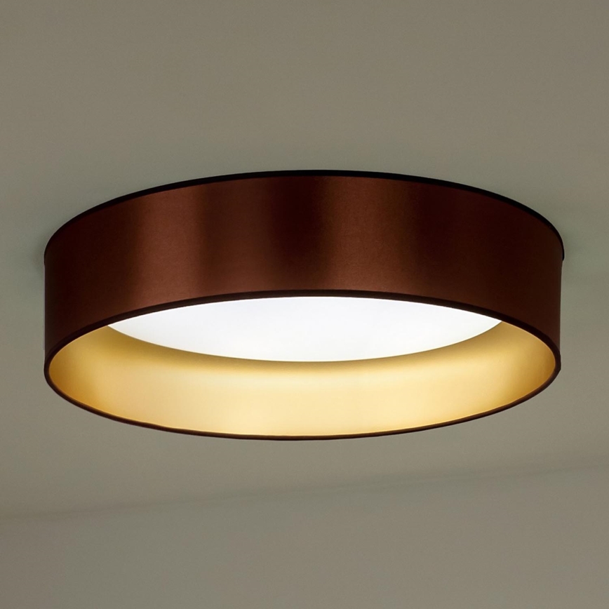Duolla - LED lubinis šviestuvas ROLLER LED/24W/230V diametras 45 cm varis/auksas
