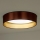 Duolla - LED lubinis šviestuvas ROLLER LED/24W/230V diametras 45 cm varis/auksas