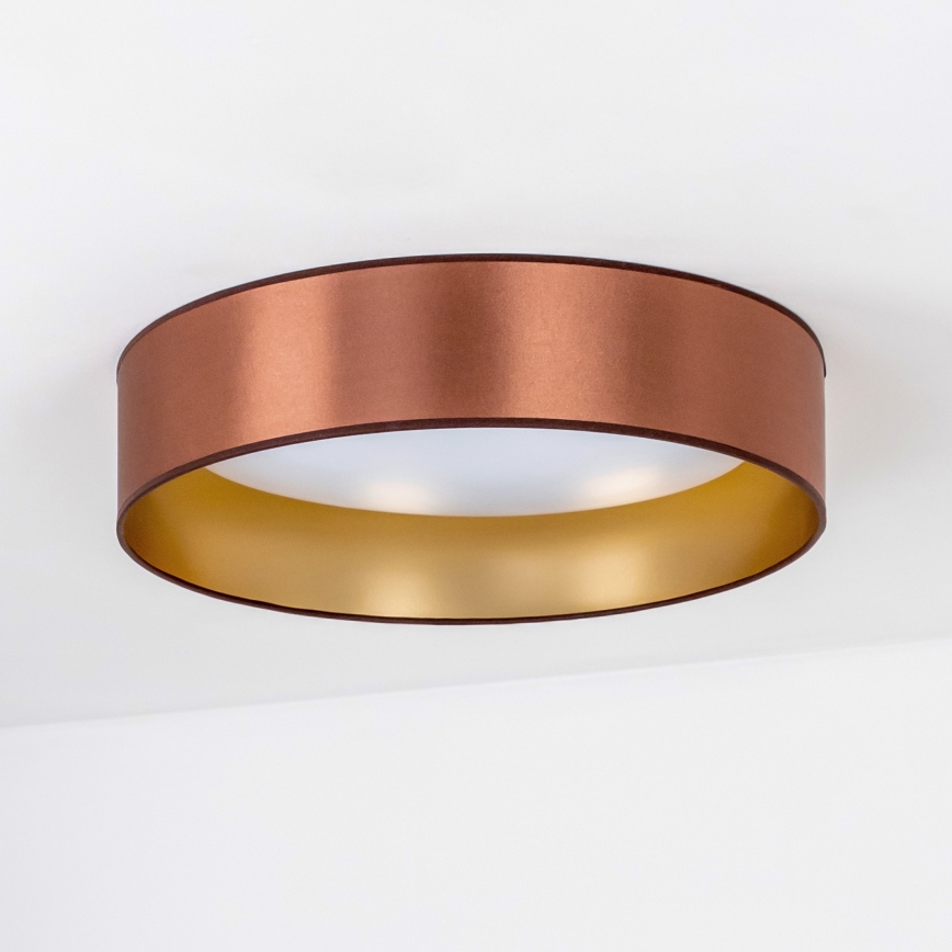 Duolla - LED lubinis šviestuvas ROLLER LED/24W/230V diametras 45 cm varis/auksas
