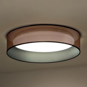 Duolla - LED lubinis šviestuvas ROLLER LED/24W/230V diametras 45 cm varis/juoda