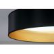 Duolla - LED lubinis šviestuvas ROLLER LED/24W/230V juoda/auksas