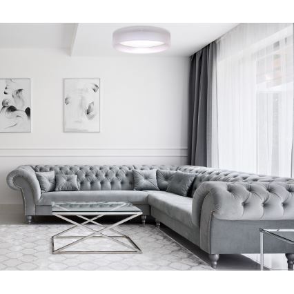 Duolla - LED lubinis šviestuvas ROLLER LED/24W/230V šviestuvas diametras 45 cm pilka