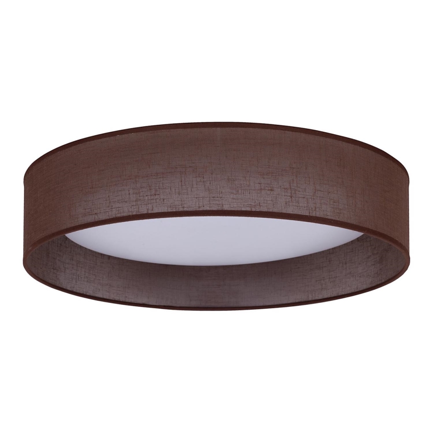 Duolla - LED lubinis šviestuvas ROLLER LED/24W/230V tamsus diametras 45 cm ruda