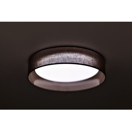 Duolla - LED lubinis šviestuvas ROLLER LED/24W/230V tamsus diametras 45 cm ruda