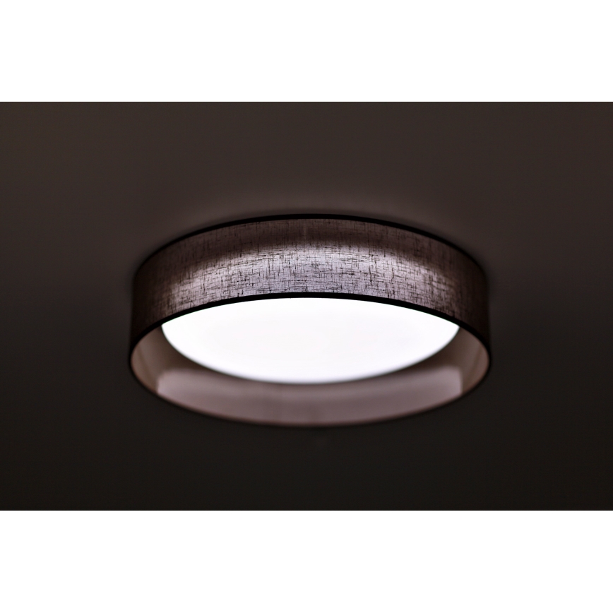 Duolla - LED lubinis šviestuvas ROLLER LED/24W/230V tamsus diametras 45 cm ruda