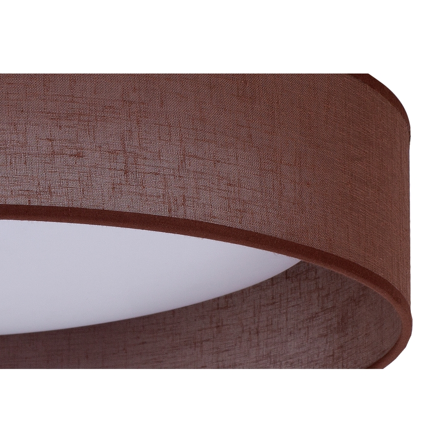 Duolla - LED lubinis šviestuvas ROLLER LED/24W/230V tamsus diametras 45 cm ruda