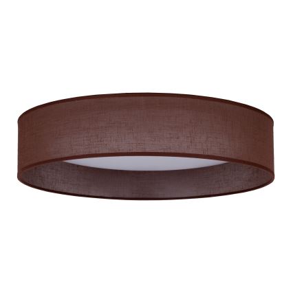 Duolla - LED lubinis šviestuvas ROLLER LED/24W/230V tamsus diametras 45 cm ruda