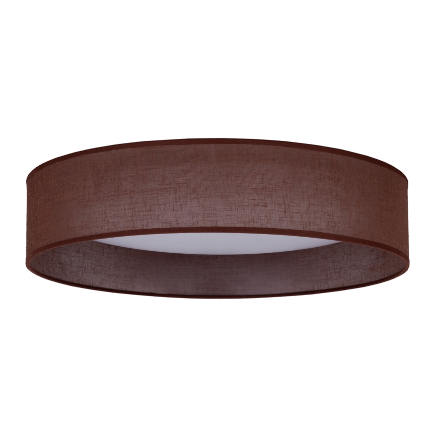 Duolla - LED lubinis šviestuvas ROLLER LED/24W/230V tamsus diametras 45 cm ruda