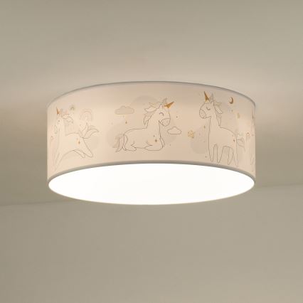 Duolla - LED Vaikiškas lubų šviestuvas CORTINA LED/26W/230V skersmuo 40 cm 4000K