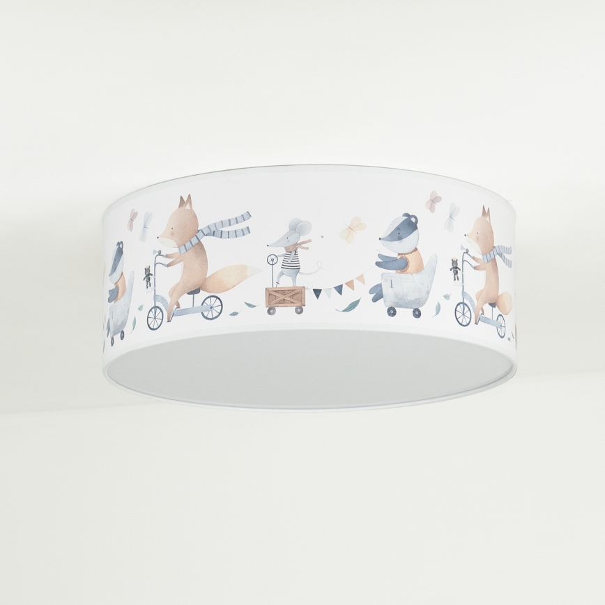 Duolla - LED Vaikiškas lubų šviestuvas CORTINA LED/26W/230V skersmuo 40 cm 4000K