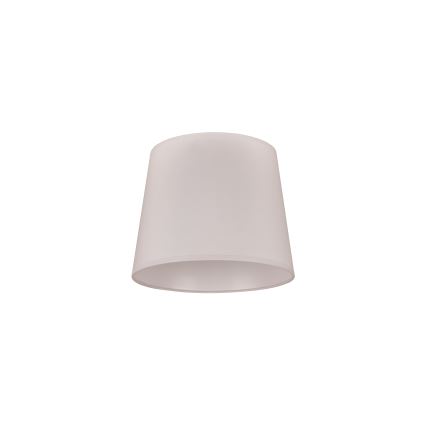 Duolla - Lempos gaubtas stalinei lempai CLASSIC M E27 diametras 24 cm balta