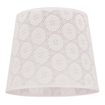 Duolla - Lempos gaubtas stalinei lempai CLASSIC M E27 diametras 24 cm balta