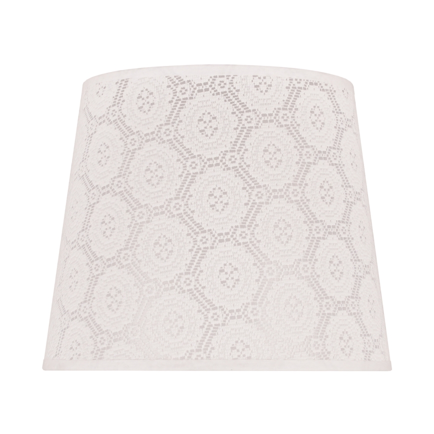 Duolla - Lempos gaubtas stalinei lempai CLASSIC M E27 diametras 24 cm balta