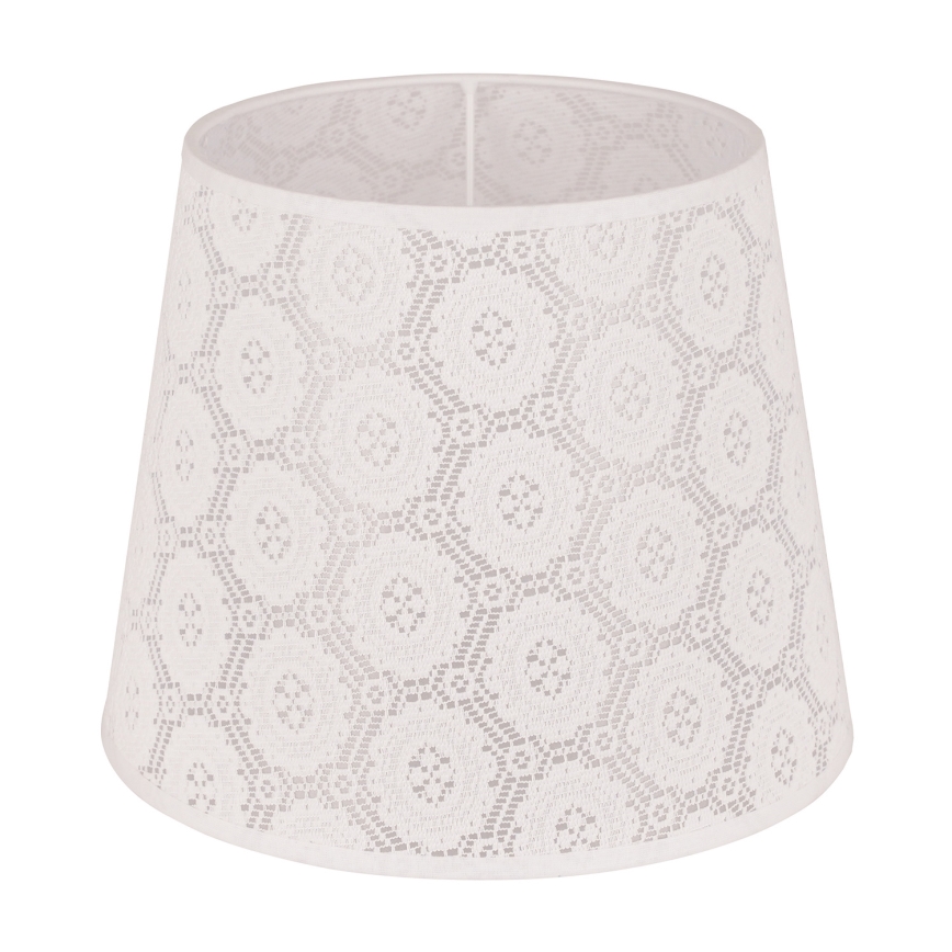Duolla - Lempos gaubtas stalinei lempai CLASSIC M E27 diametras 24 cm balta
