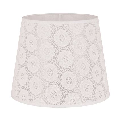 Duolla - Lempos gaubtas stalinei lempai CLASSIC M E27 diametras 24 cm balta