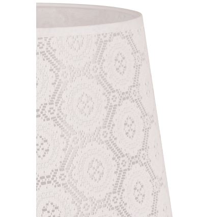 Duolla - Lempos gaubtas stalinei lempai CLASSIC M E27 diametras 24 cm balta