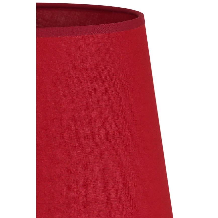 Duolla - Lempos gaubtas stalinei lempai CLASSIC M E27 diametras 24 cm raudona