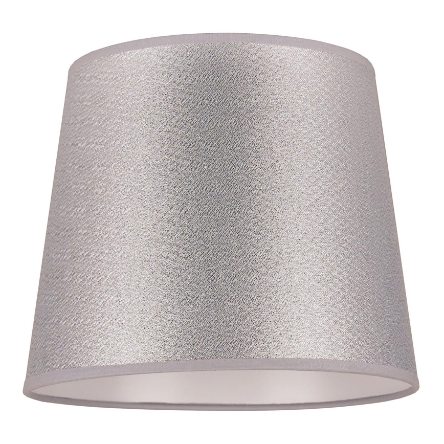 Duolla - Lempos gaubtas stalinei lempai CLASSIC M E27 diametras 24 cm sidabras
