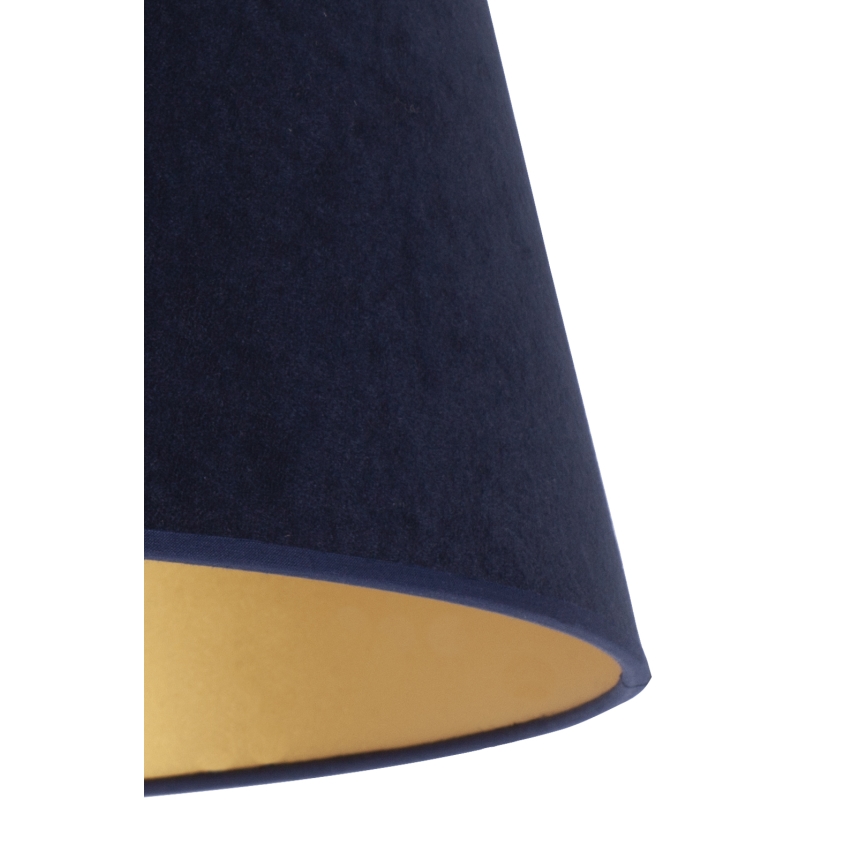 Duolla - Lempos gaubtas stalinei lempai CONE M E27 diametras 28 cm mėlyna