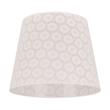 Duolla - Lempos gaubtas toršerui CLASSIC L E27 diametras 38 cm balta