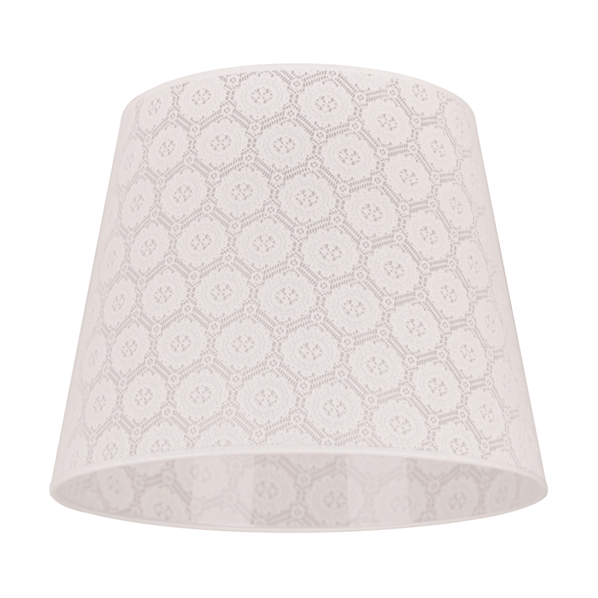 Duolla - Lempos gaubtas toršerui CLASSIC L E27 diametras 38 cm balta