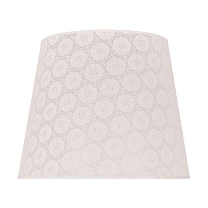Duolla - Lempos gaubtas toršerui CLASSIC L E27 diametras 38 cm balta