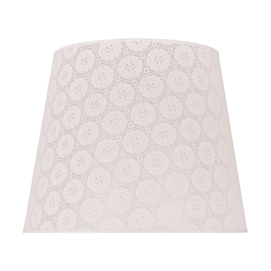 Duolla - Lempos gaubtas toršerui CLASSIC L E27 diametras 38 cm balta