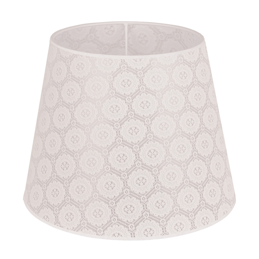 Duolla - Lempos gaubtas toršerui CLASSIC L E27 diametras 38 cm balta