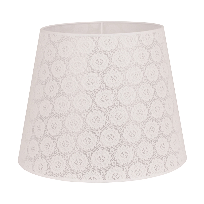 Duolla - Lempos gaubtas toršerui CLASSIC L E27 diametras 38 cm balta