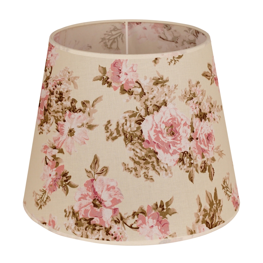 Duolla - Lempos gaubtas toršerui CLASSIC L E27 diametras 38 cm rožė