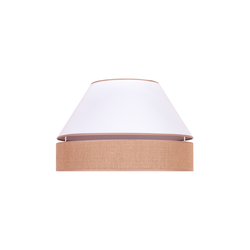 Duolla - Lubinis šviestuvas AVIGNON 1xE27/15W/230V d. 50 cm balta/ruda